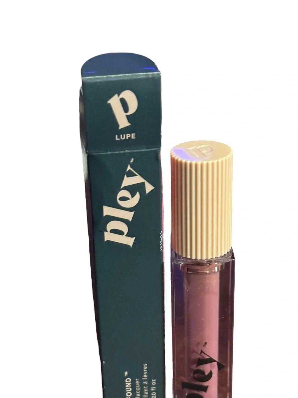 Pley Lust + Found Lip Gloss Lacquer Lupe 6ml 0.20oz New In Box